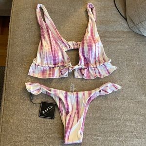 Tie dye bikini